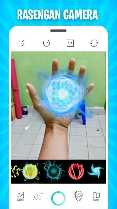 Sharingan Eyes & Rasengan Camera Photo Editor screenshot 3