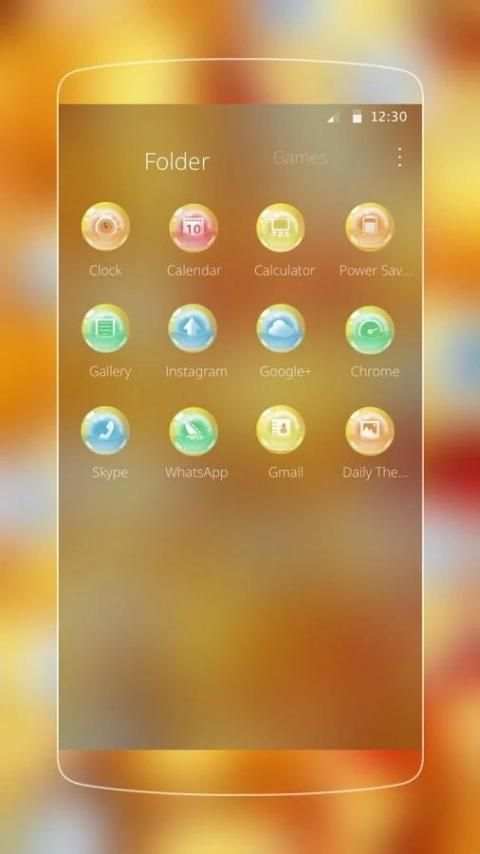 personal emoji Tema screenshot 2