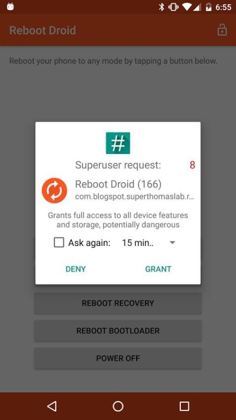 Reboot Droid [ROOT] screenshot 3