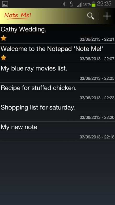 Note Me ! - Notepad скриншот 3