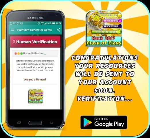 Gems * Of COC Prank screenshot 4