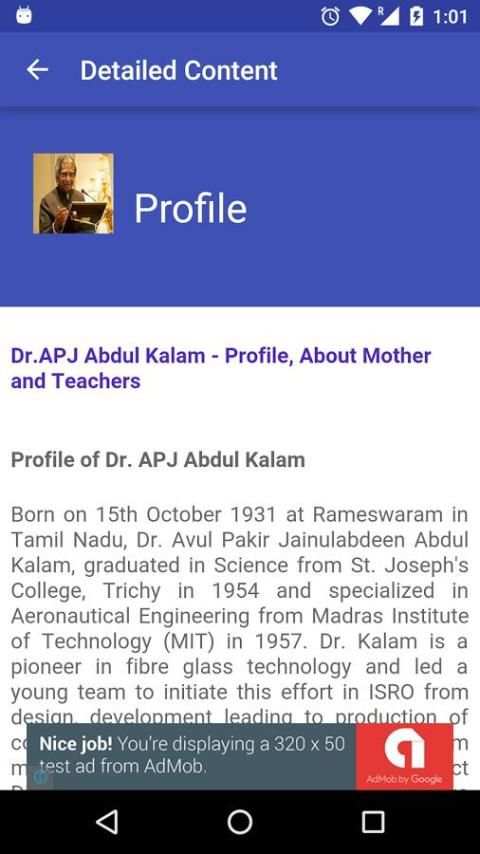 Dr APJ Abdul Kalam स्क्रीनशॉट 5