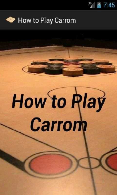 Learn Carrom скриншот 1