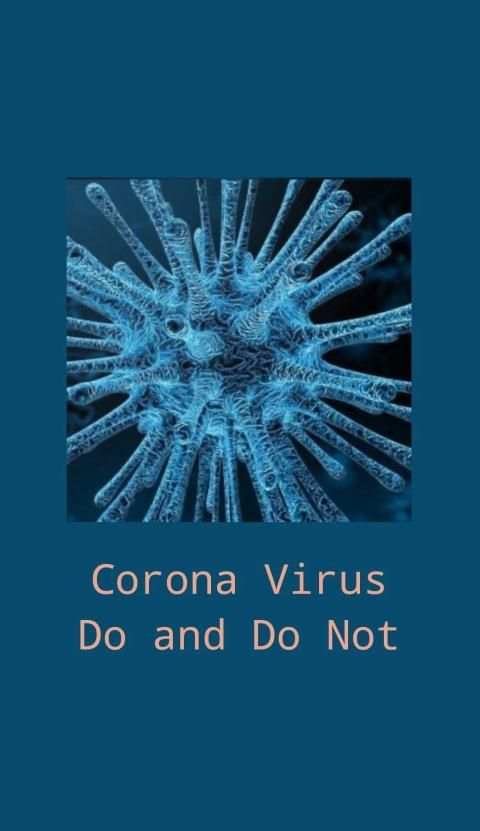 Corona Virus Do and Do Not स्क्रीनशॉट 4