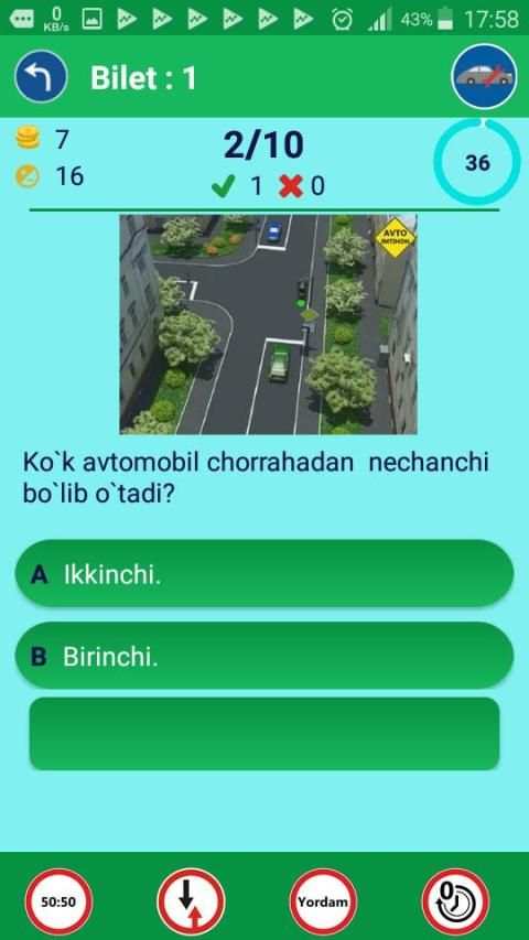 Avto Imtihon screenshot 2