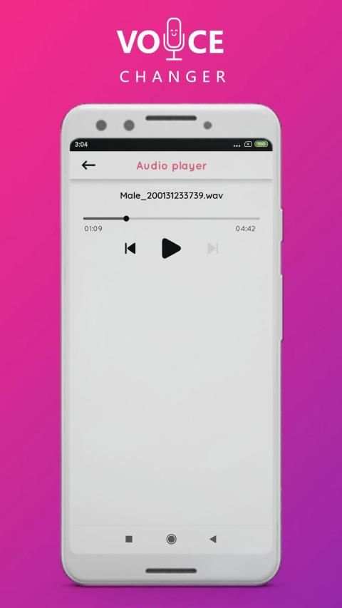 Voice changer - funny sound स्क्रीनशॉट 8
