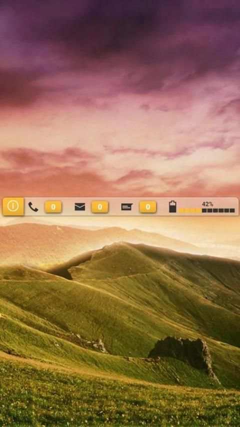Notibar light UCCW skin screenshot 5