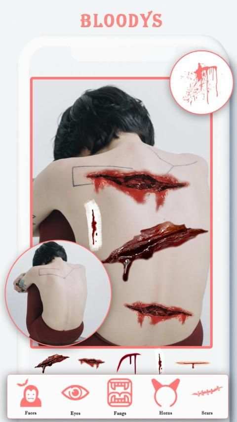 Vampire Photo Editor - Vampire Camera स्क्रीनशॉट 1
