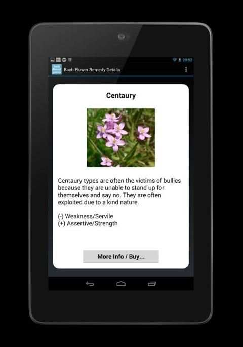 Bach Flower Remedy Browser скриншот 2