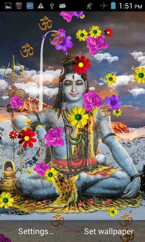Shiva live wallpaper स्क्रीनशॉट 2