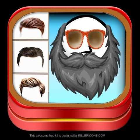 makeup men beard скриншот 1