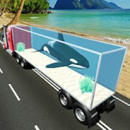 Wild Sea Animals Truck Transport Simulator