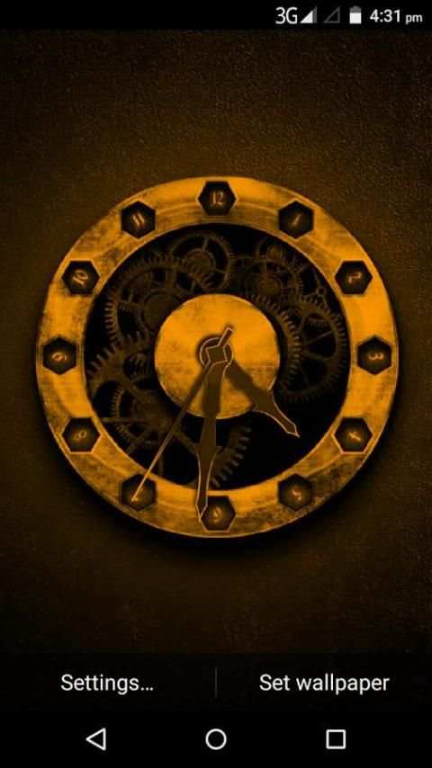 Analog Clock LWP screenshot 5