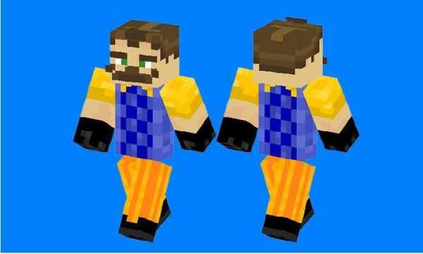 Skin Mod Neighbor Craft скриншот 1