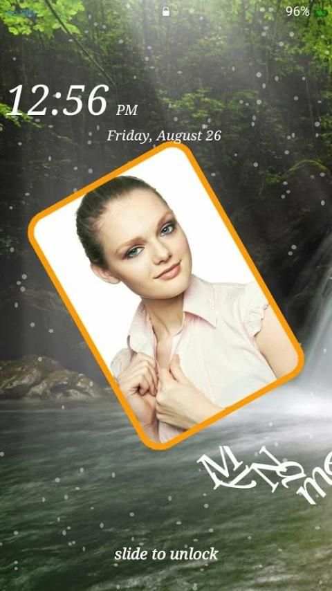 My Name Next Lock Screen 4 تصوير الشاشة
