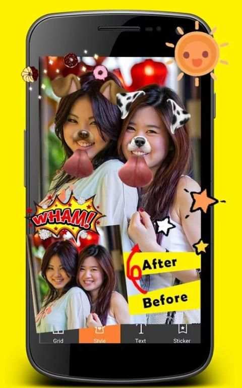 Selfie Snapchat Photo Effect screenshot 2