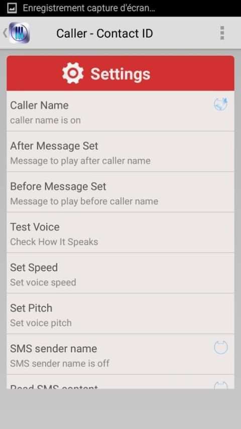 callerInfo Caller ID & Blocage screenshot 4