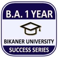 BA 1st Year Bikaner University on 9Apps