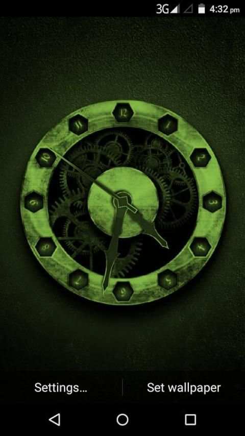Analog Clock LWP screenshot 4
