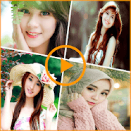 Photo video maker with music أيقونة