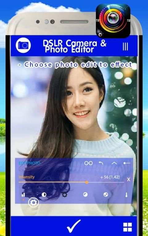 DSLR Camera Photo Editor Pro скриншот 3