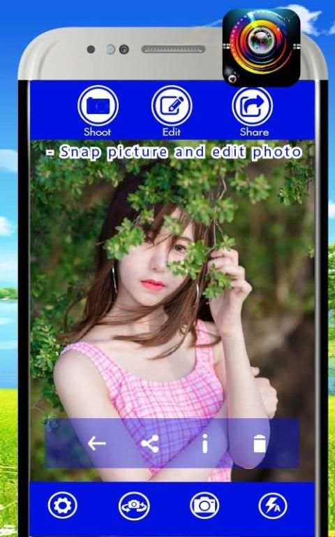DSLR Camera Photo Editor Pro скриншот 2