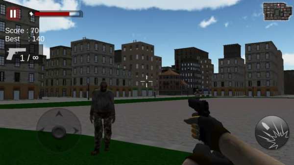 Zombie Jahat Kota - 3D FPS screenshot 3