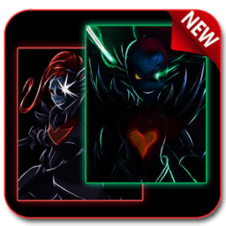 Glow Undyne Wallpapers أيقونة