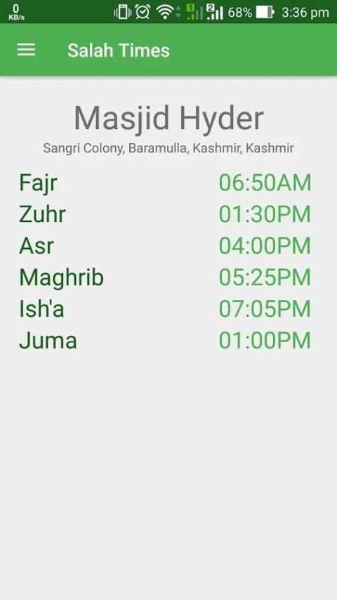 Salah Times скриншот 5
