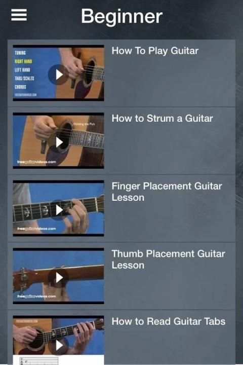 Free Guitar Lessons скриншот 2