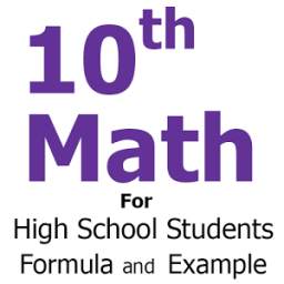 10th Math Formula