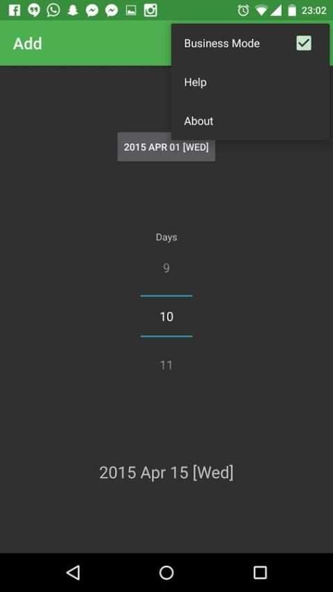 Date Calculator скриншот 7