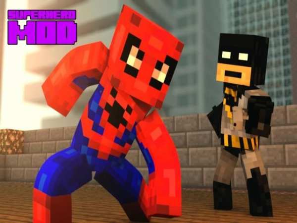Superhero Mod for Minecraft PE screenshot 1