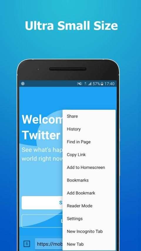 Fast Web Browser: Adsblock screenshot 3