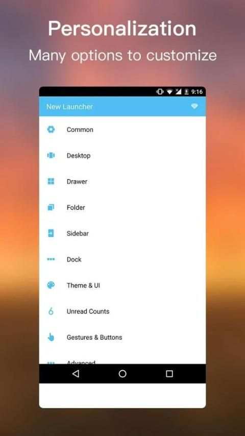 New Launcher screenshot 2