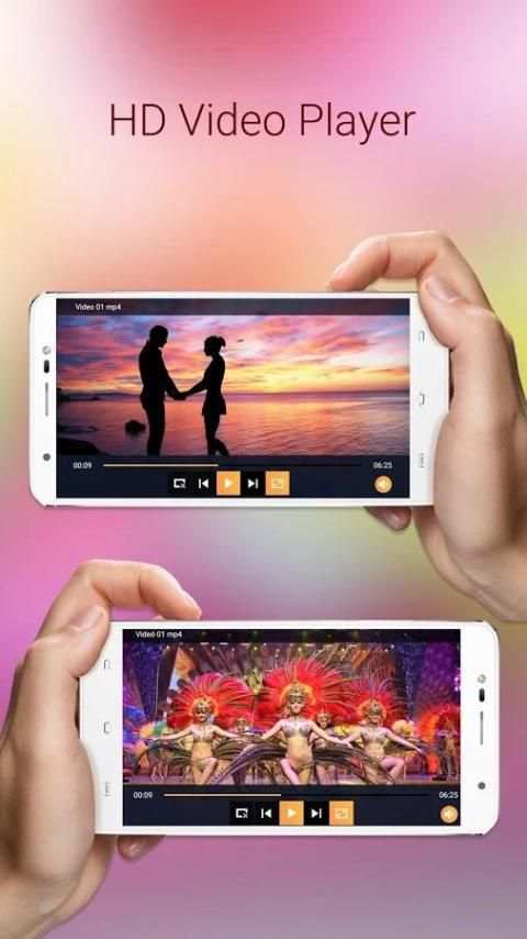 Video Player&Video lock скриншот 2