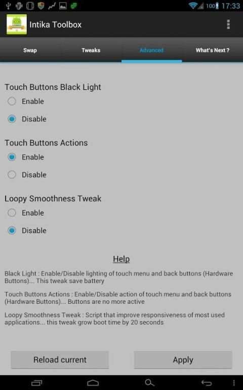 Intika Rom Toolbox Lite screenshot 4