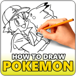 How to Draw Pokemon Characters иконка