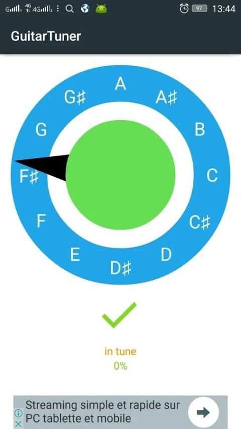Guitar Tuner Pro स्क्रीनशॉट 3