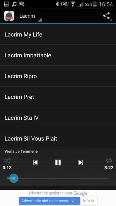 Ecoutez LACRIM screenshot 2