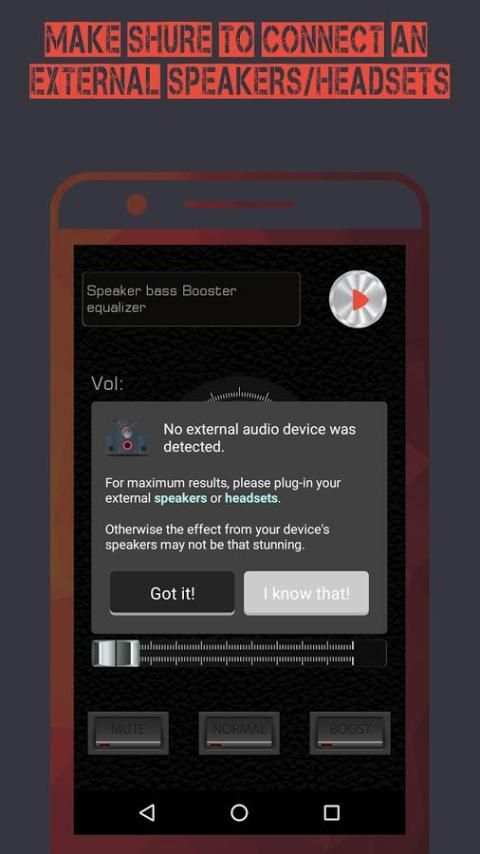 Speaker Bass Booster Equalizer 15 تصوير الشاشة