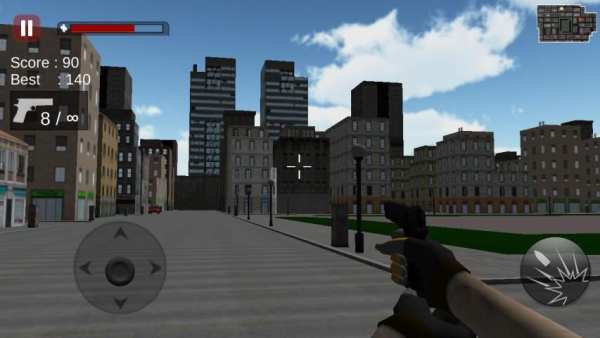 Zombie Jahat Kota - 3D FPS screenshot 2