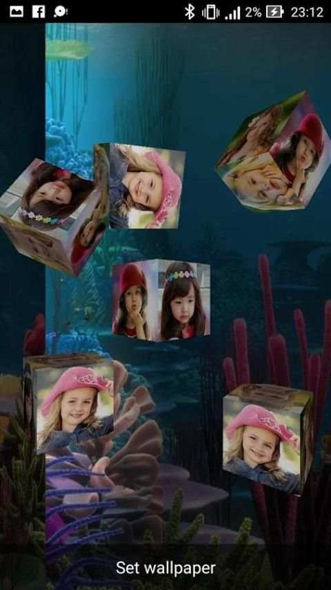 Photo Frame Live Wallpaper screenshot 1