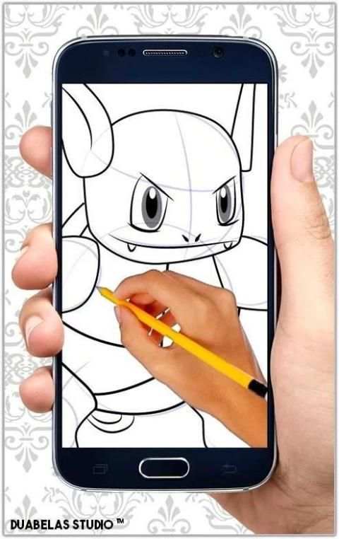 How to Draw Pokemon Characters скриншот 1