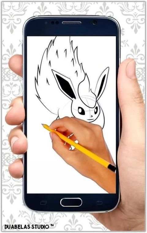 How to Draw Pokemon Characters скриншот 2