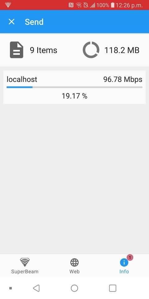 SuperBeam | WiFi Direct Share screenshot 3