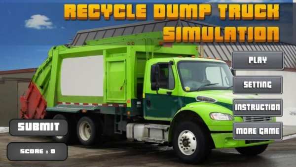 Recycle Dump Truck Simulator screenshot 5