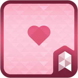 ikon Heart Twinkle Launcher theme