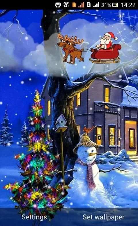 Christmas Live Wallpaper screenshot 3