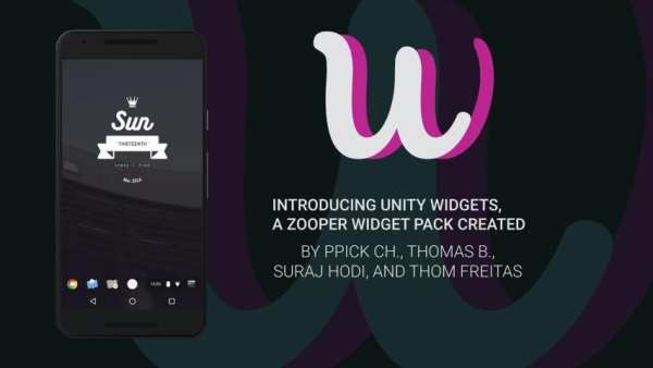 Unity Widgets скриншот 1